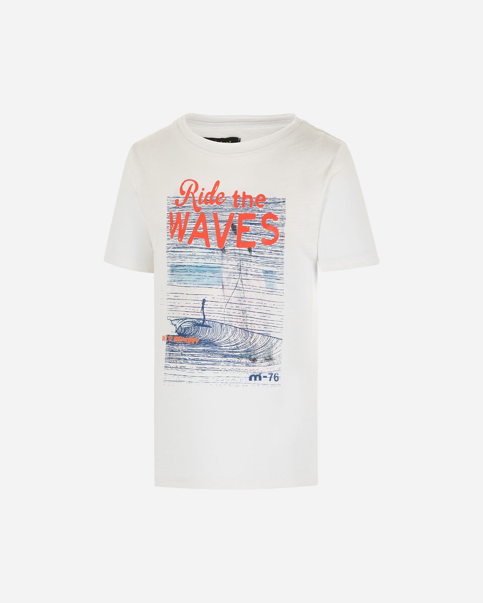  T-Shirt MISTRAL PRINT SURF JR S4100880|001|6A scatto 0