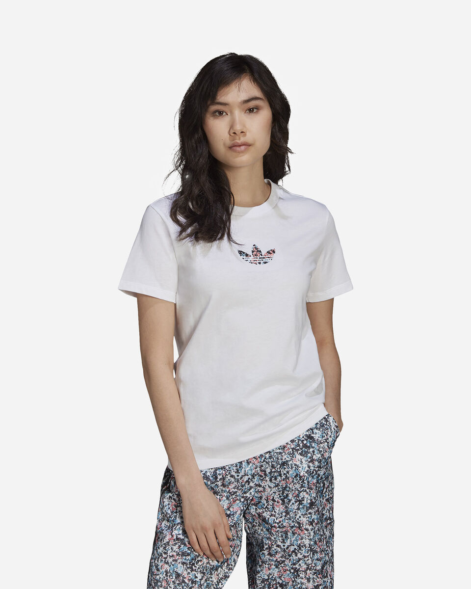  T-Shirt ADIDAS FLOWER W S5271153|UNI|36 scatto 1