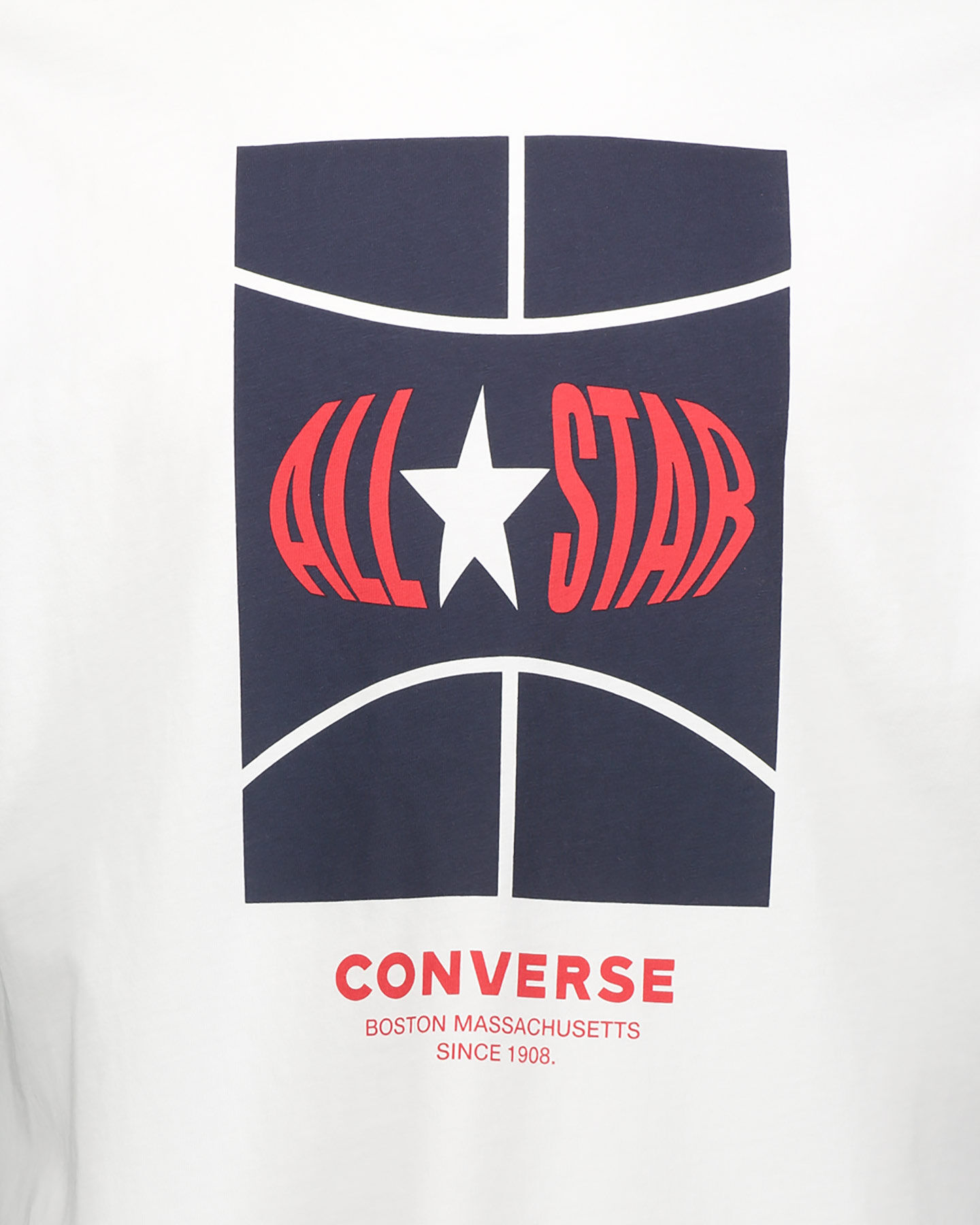  T-Shirt CONVERSE GRAPHIC BBALL M S5296109|100|XS scatto 2
