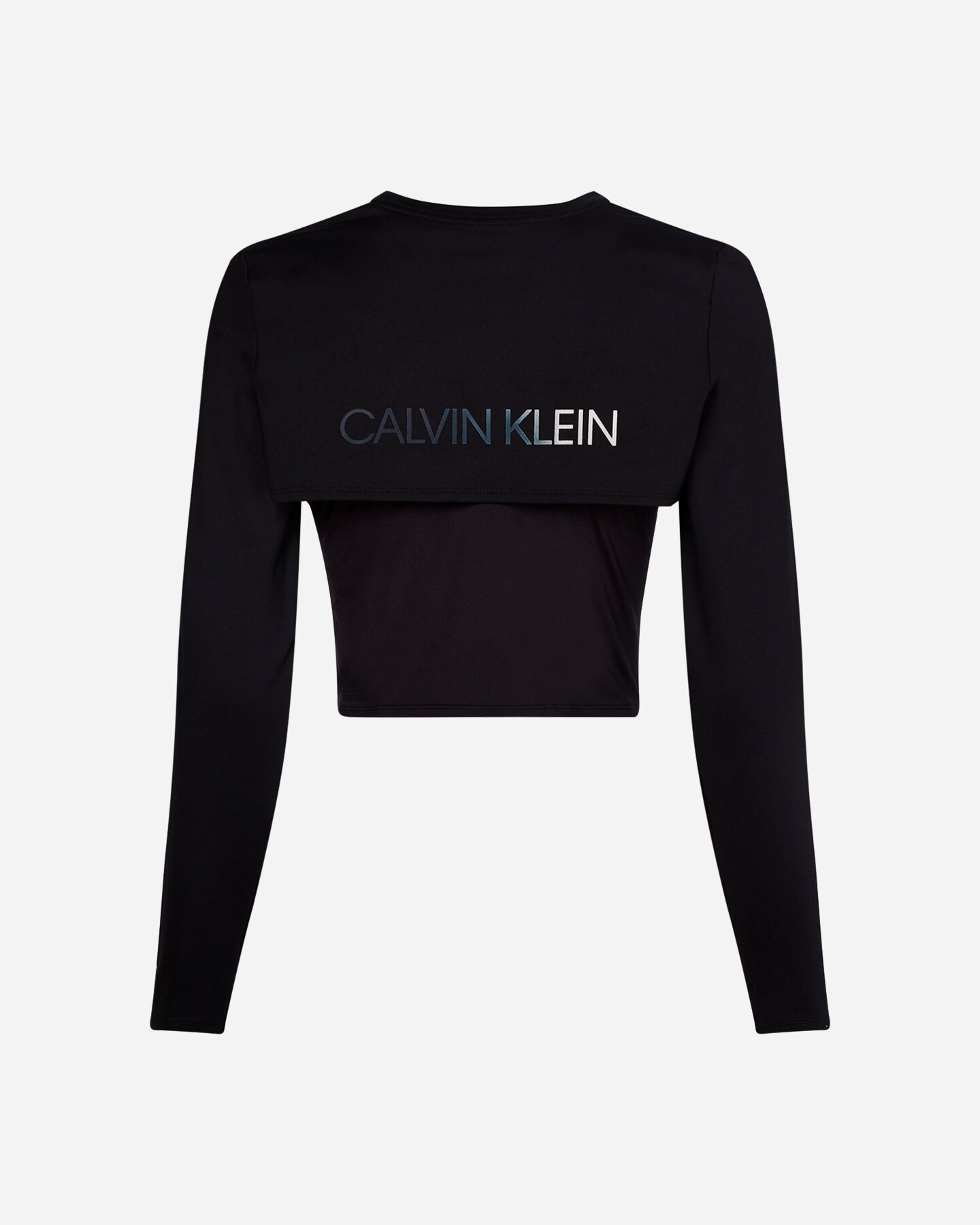  T-Shirt training CALVIN KLEIN SPORT POLY 2IN1 W S4092316|007|XS scatto 0