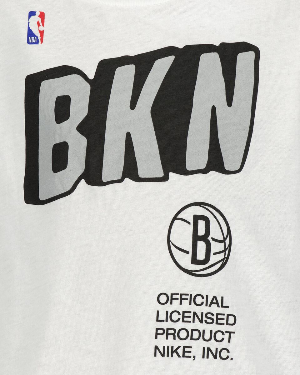  Abbigliamento basket NIKE NBA ESSENTIAL BLOCK BKLYN NETS JR S4112014|000|S scatto 2
