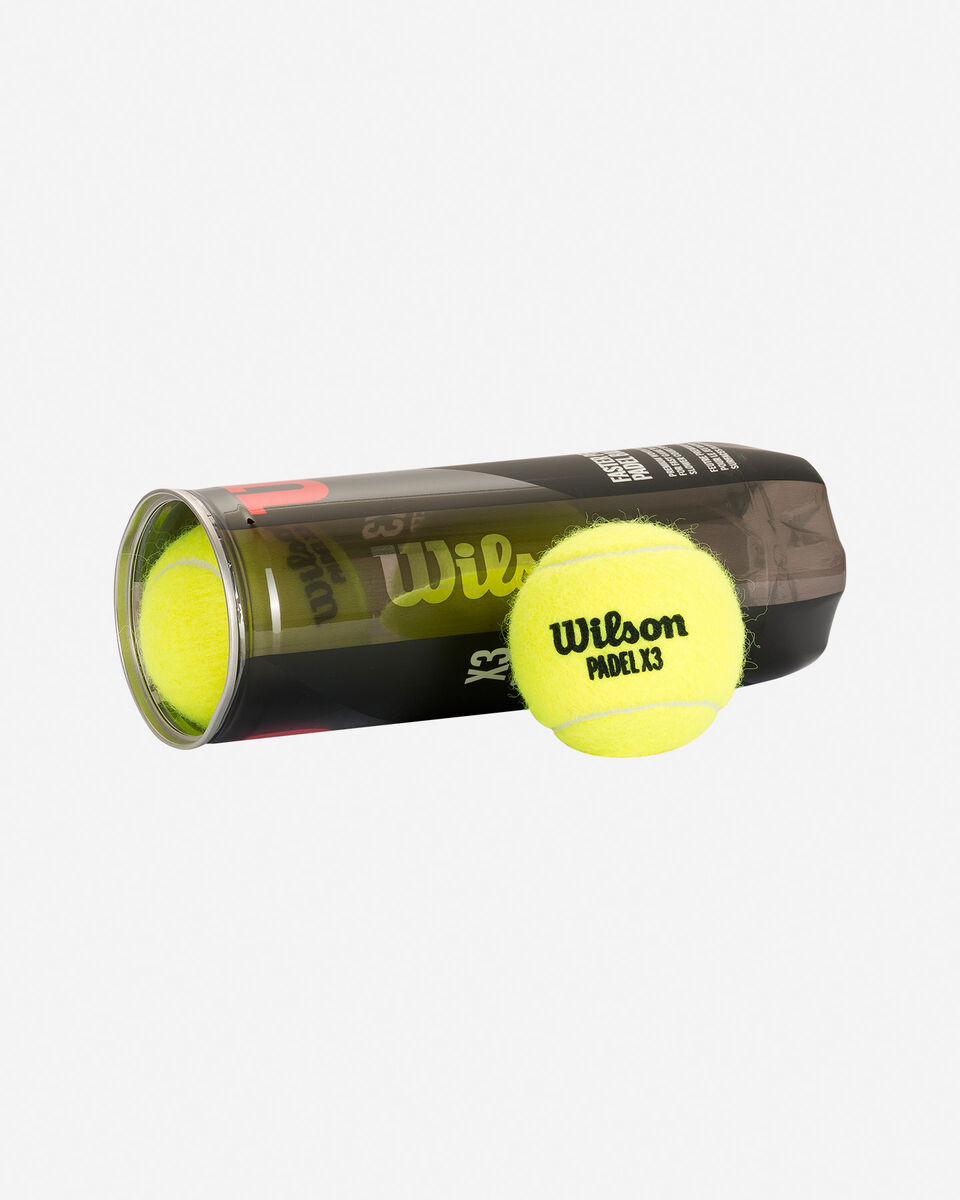  Palle tennis WILSON TUBO WILSON 3 PALLE X3 SPEED PADEL  S5344130|UNI|NS scatto 2