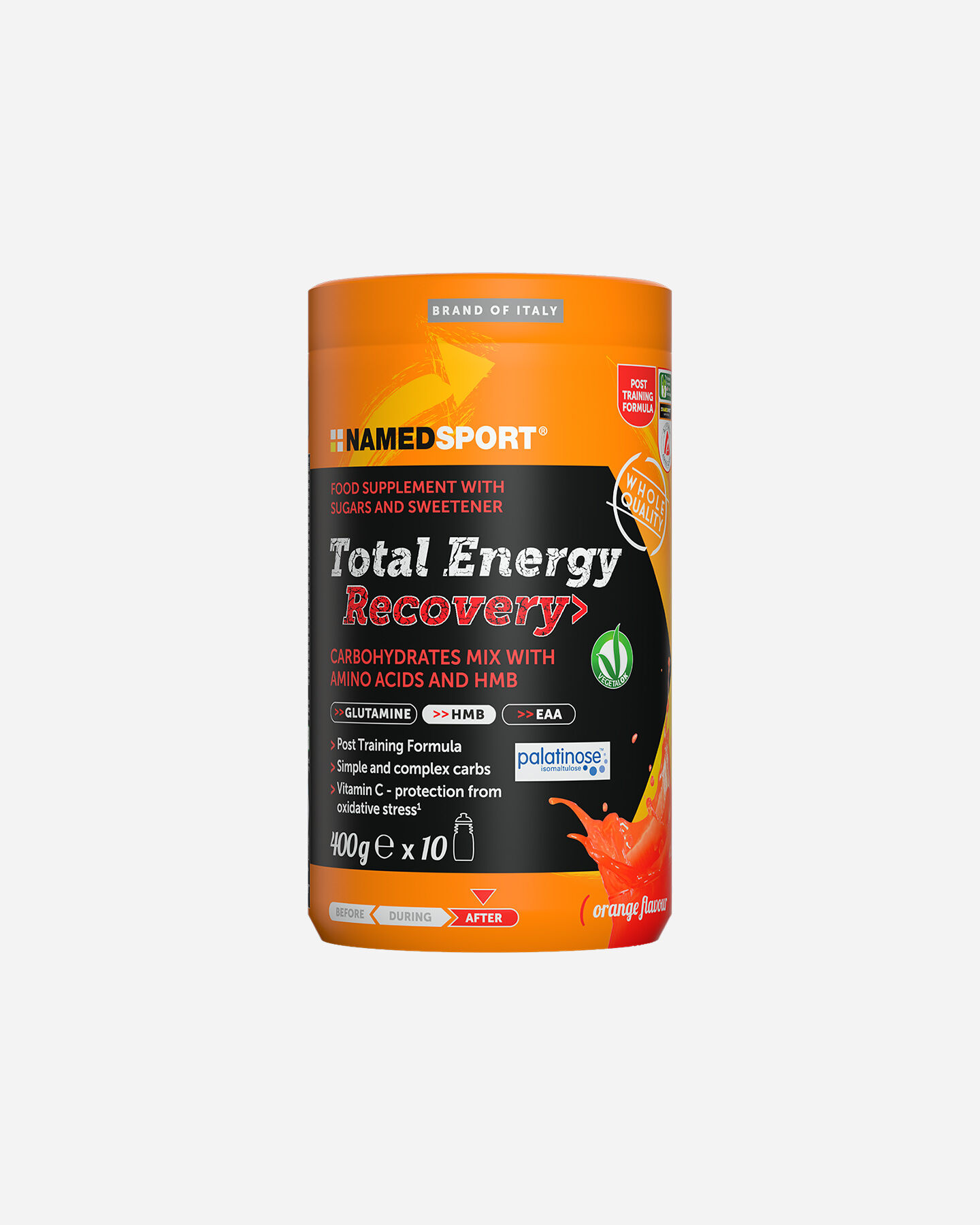  Energetico NAMED SPORT TOTAL ENERGY RECOVERY ORANGE 400GR  S4126626|1|UNI scatto 0