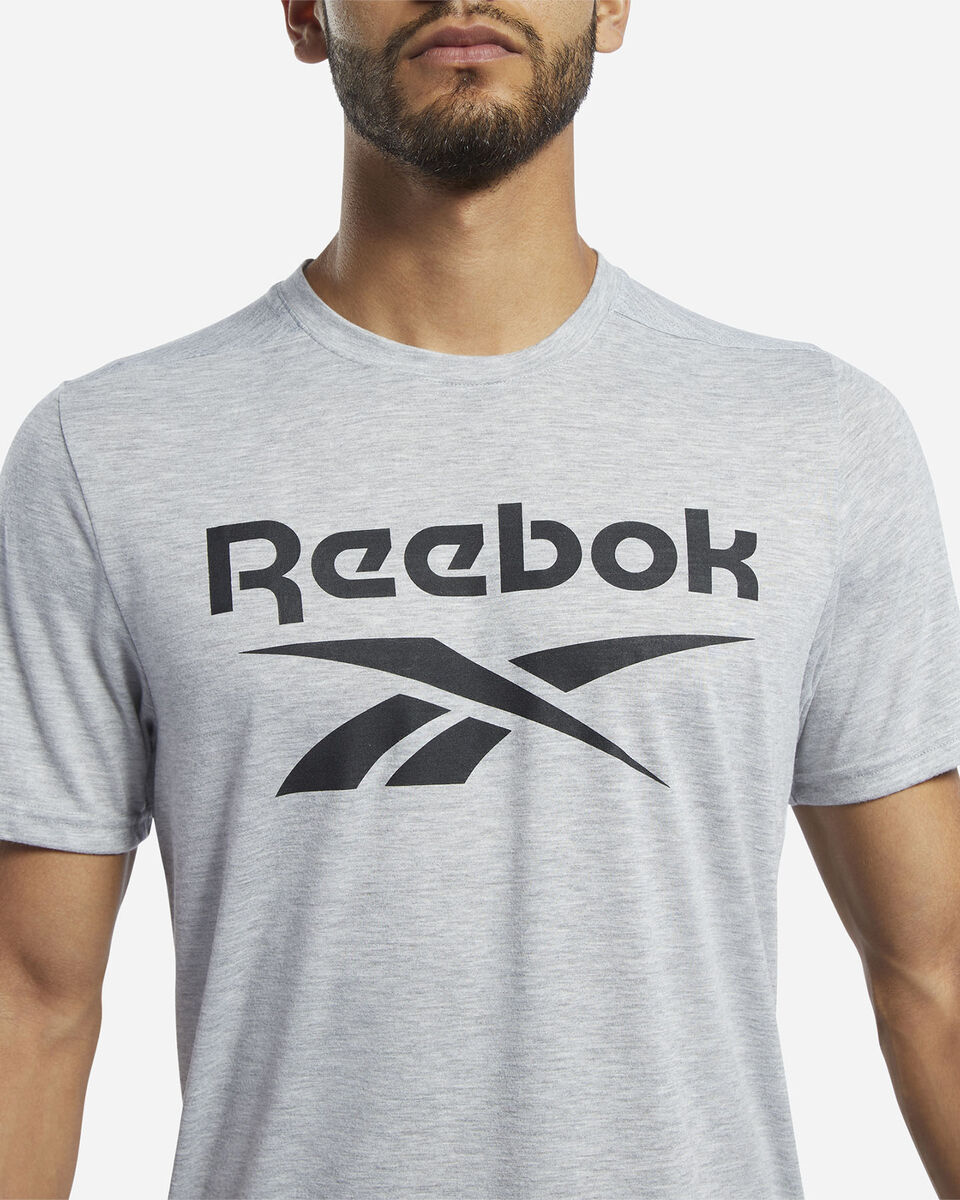  T-Shirt training REEBOK WORKOUT GRAPHIC M S5213779|UNI|S scatto 4