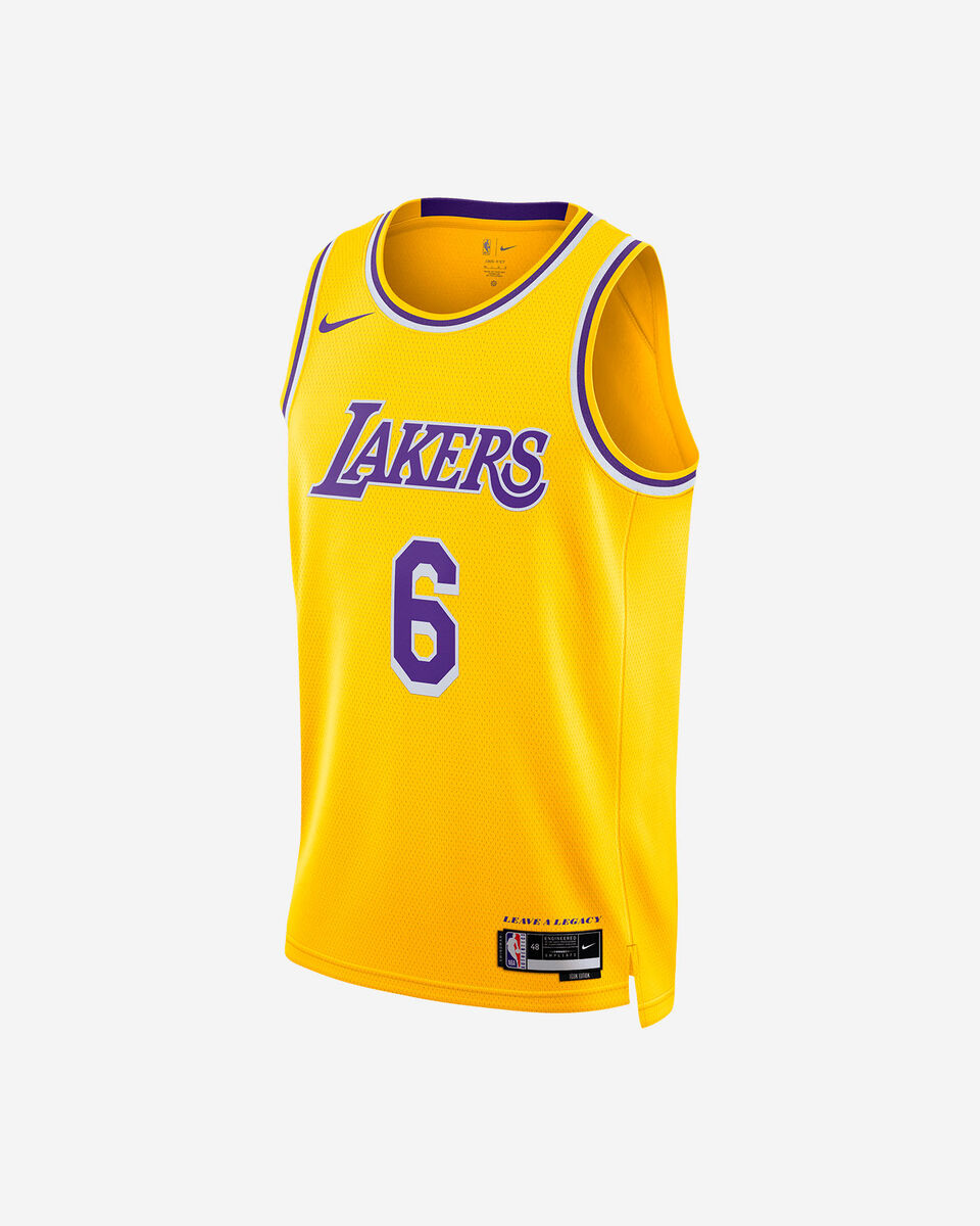  Canotta basket NIKE ICON LAKERS LEBRON J. SWING 22 M S5457108|728|S scatto 0