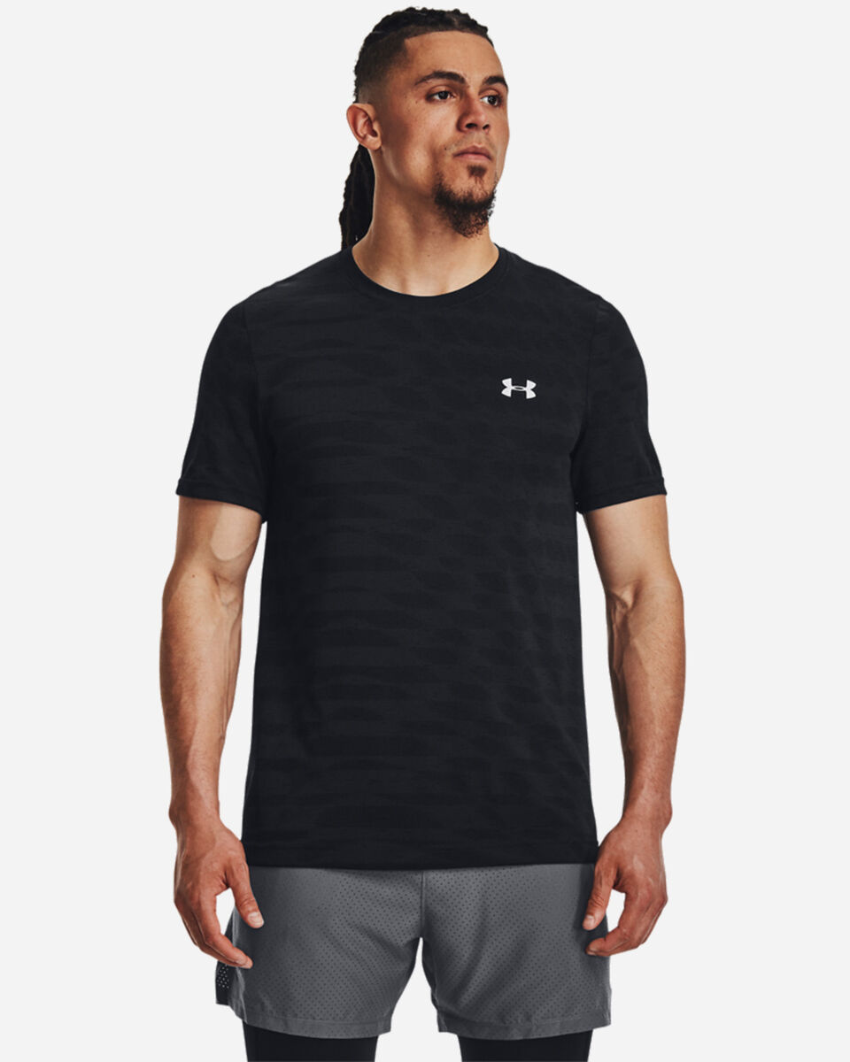  T-Shirt training UNDER ARMOUR SEAMLESS NOVELTY M S5579329|0001|SM scatto 0