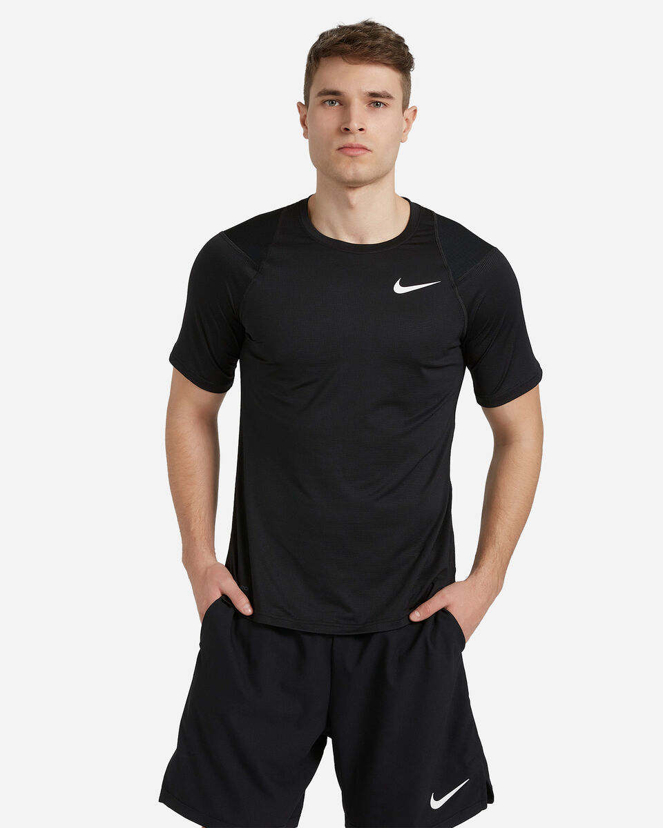  T-Shirt training NIKE PRO HBR M S5164348|010|S scatto 0