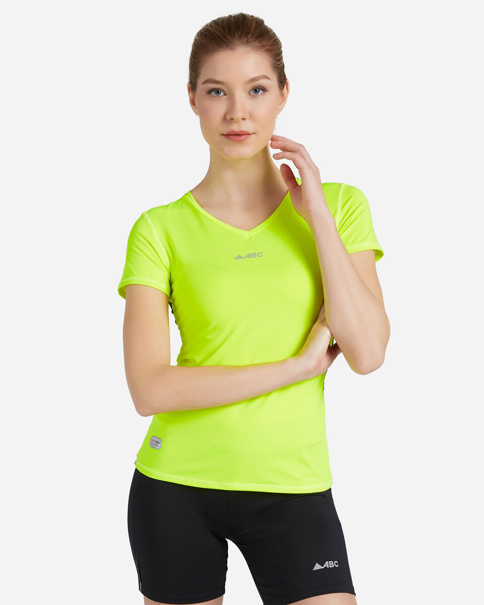  T-Shirt running ABC TECH V NECK W S4088089|1000/050|L scatto 0