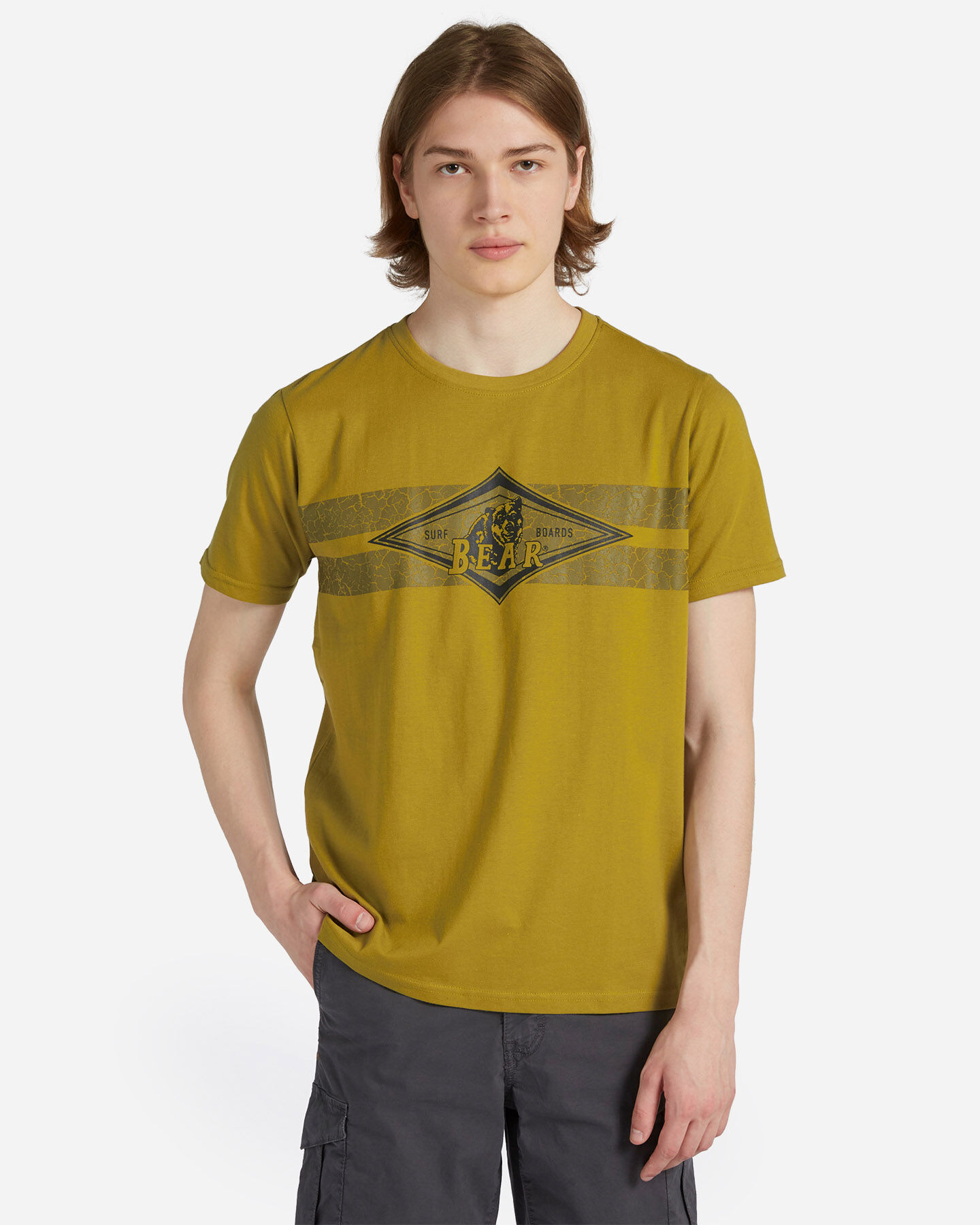  T-Shirt BEAR LOGO IN TONO M S4101079|821|S scatto 0