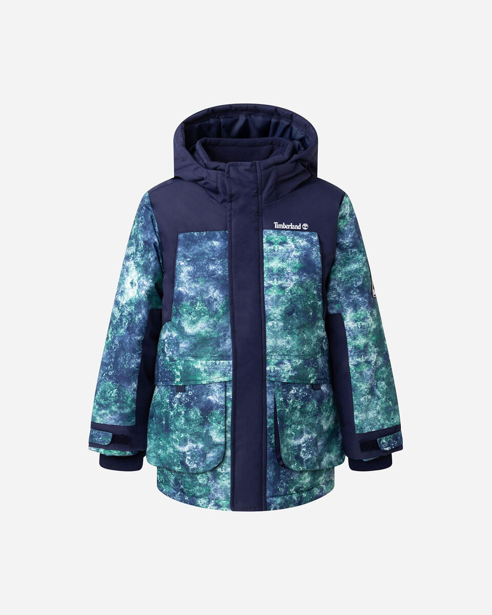  Giacca TIMBERLAND PARKA AOP JR S4116381|85T|6A scatto 0