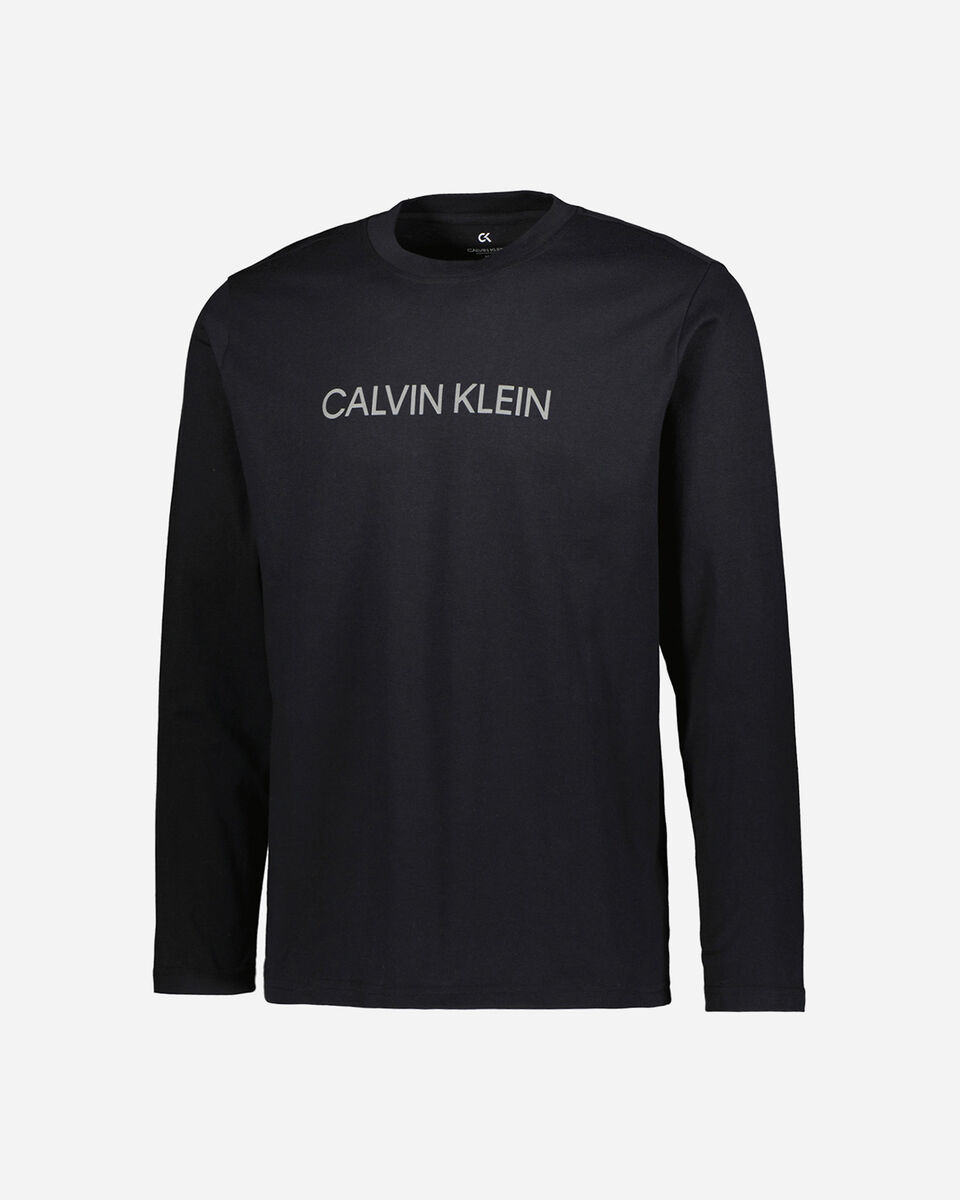  T-Shirt CALVIN KLEIN ESSENTIAL LOGO M S4100255 scatto 0