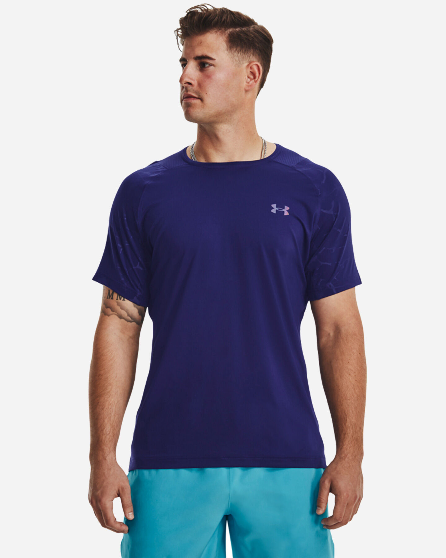  T-Shirt training UNDER ARMOUR EMBOSS M S5528505|0468|XS scatto 0