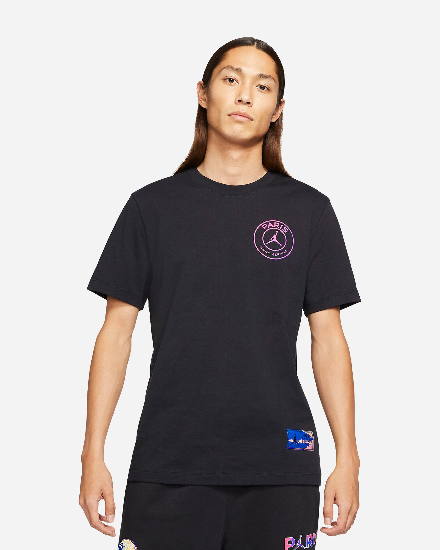  T-Shirt NIKE JORDAN PSG LOGO RETRO M S5267627|010|XS scatto 0