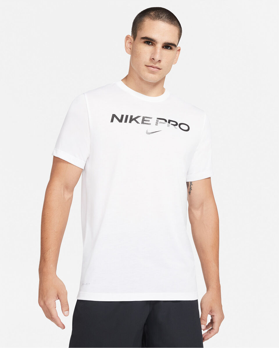  T-Shirt training NIKE PRO M S5299546|100|S scatto 0