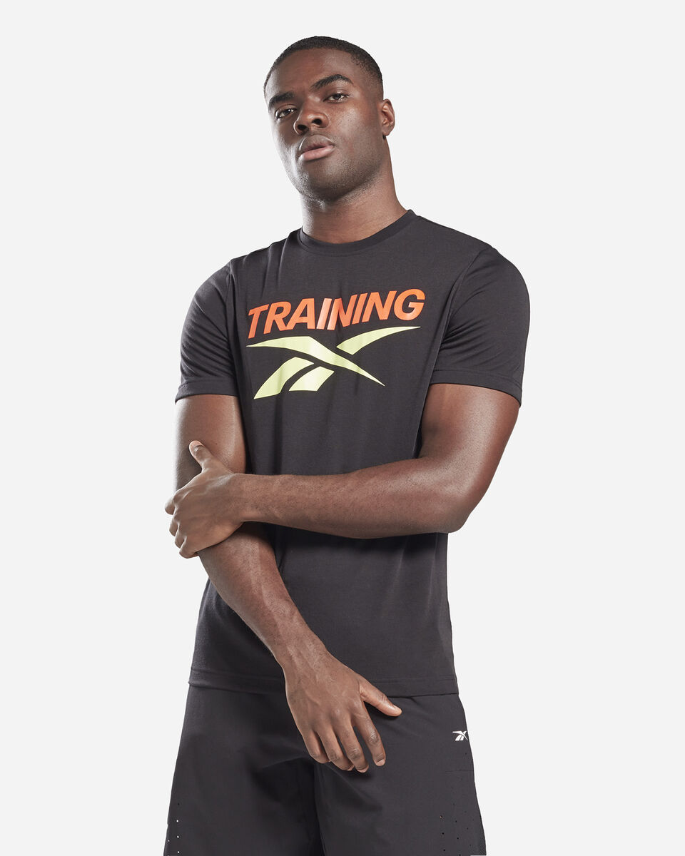  T-Shirt training REEBOK TRAINING M S5280151|UNI|S scatto 2