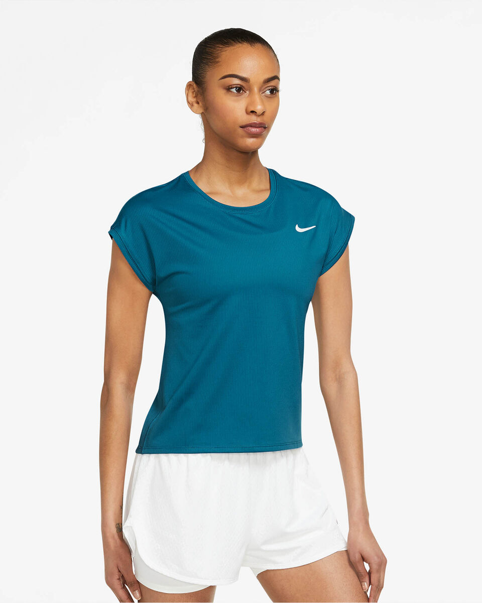  T-Shirt tennis NIKE VICTORY W S5350840|453|XS scatto 0