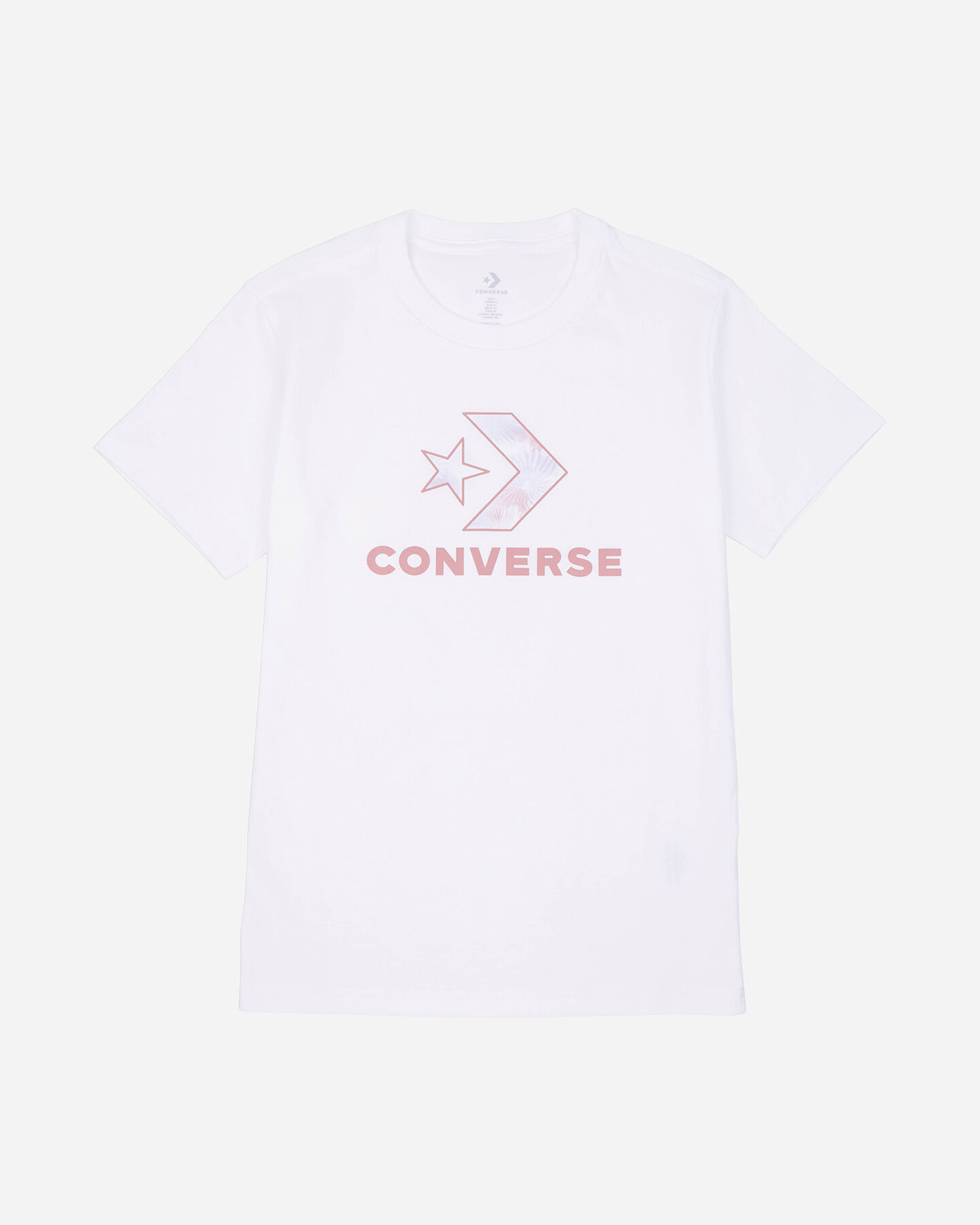  T-Shirt CONVERSE SEASONAL STAR CHEVRON W S5532418|102|L scatto 0