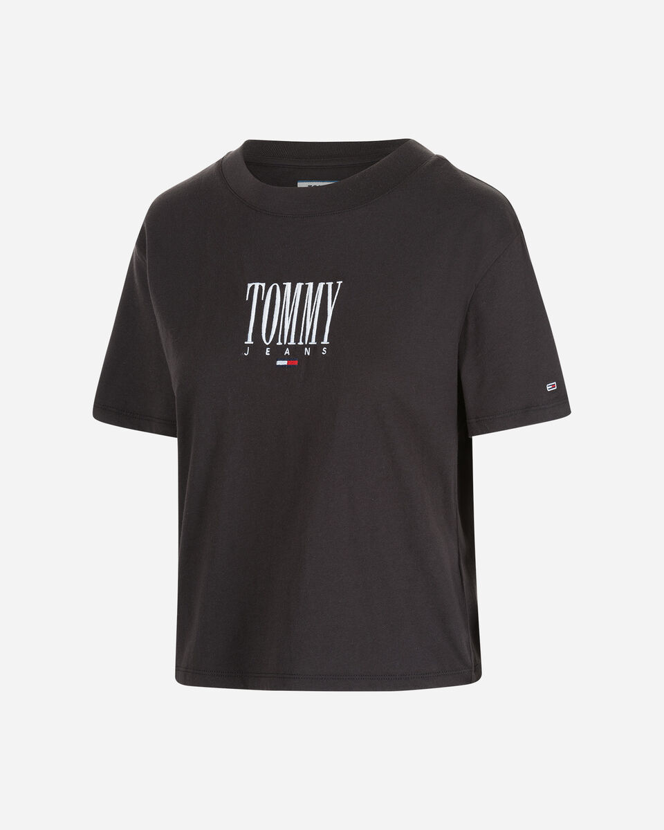  T-Shirt TOMMY HILFIGER CROP LOGO W S4090878|BBU|S scatto 0