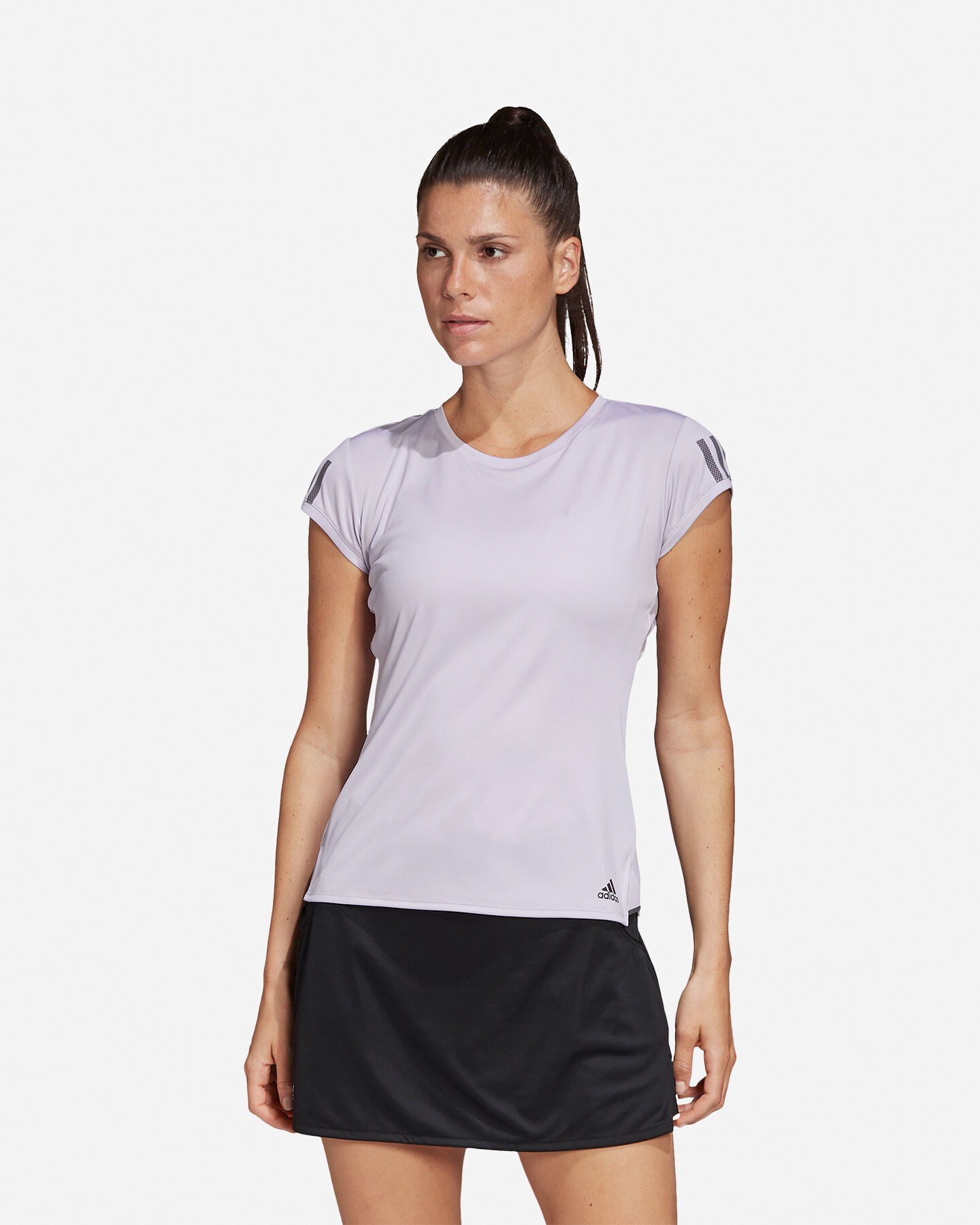  T-Shirt tennis ADIDAS 3-STRIPES CLUB W S5155173|UNI|XS scatto 2