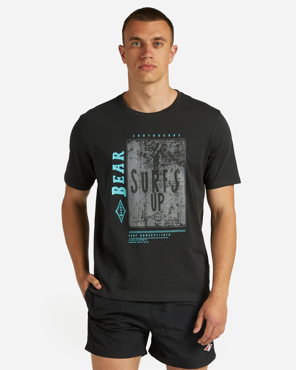  T-Shirt BEAR FUTURISITIC TRIBALS M S4122012|051|S scatto 0