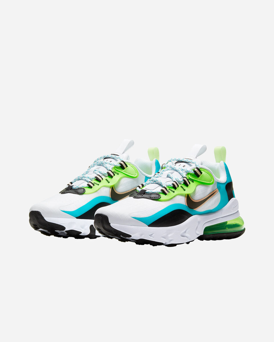  Scarpe sneakers NIKE AIR MAX 270 REACT SE JR GS S5194693|300|3.5Y scatto 1