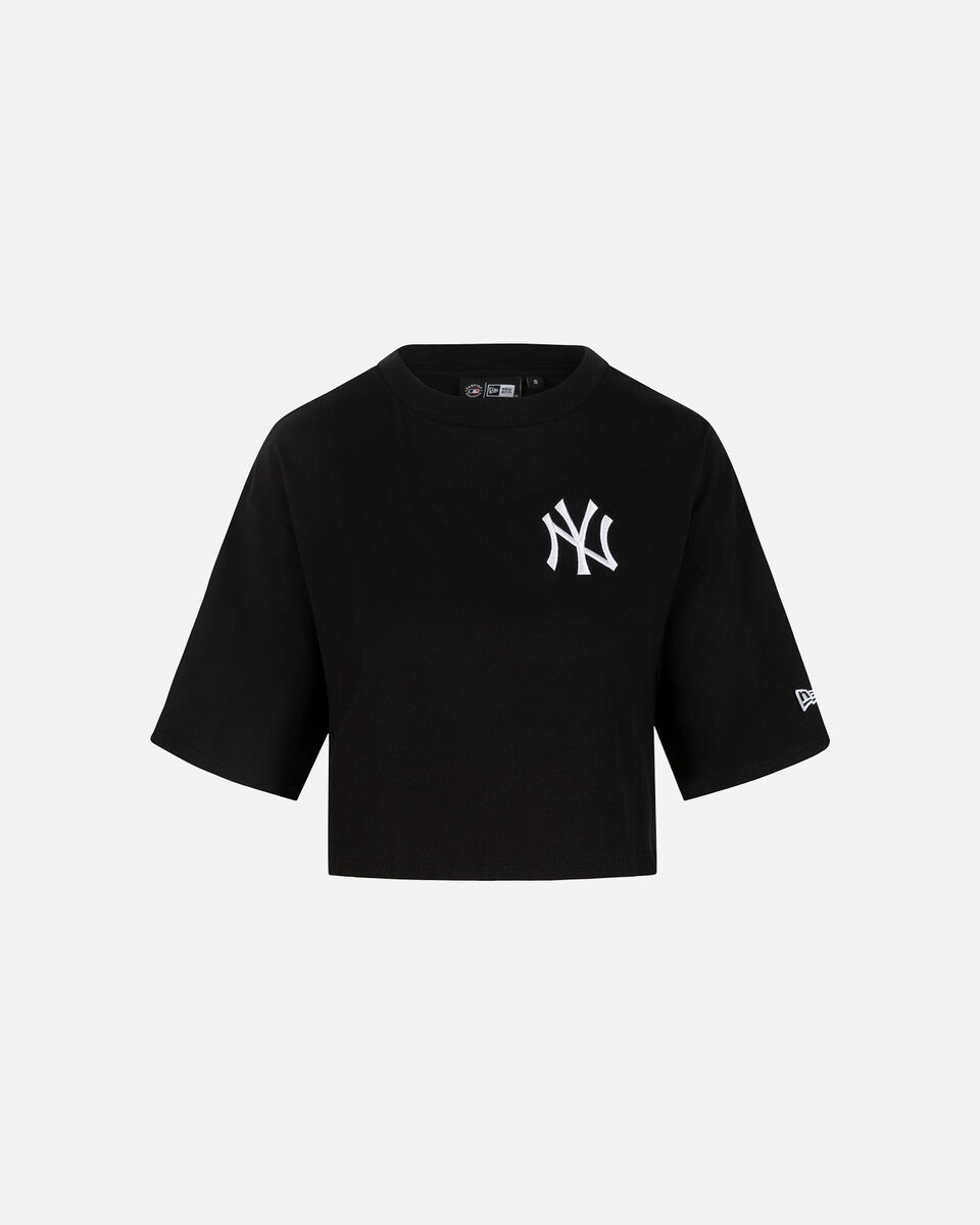  T-Shirt NEW ERA CROP NEW YORK YANKEES W S5684113|001|XS scatto 0