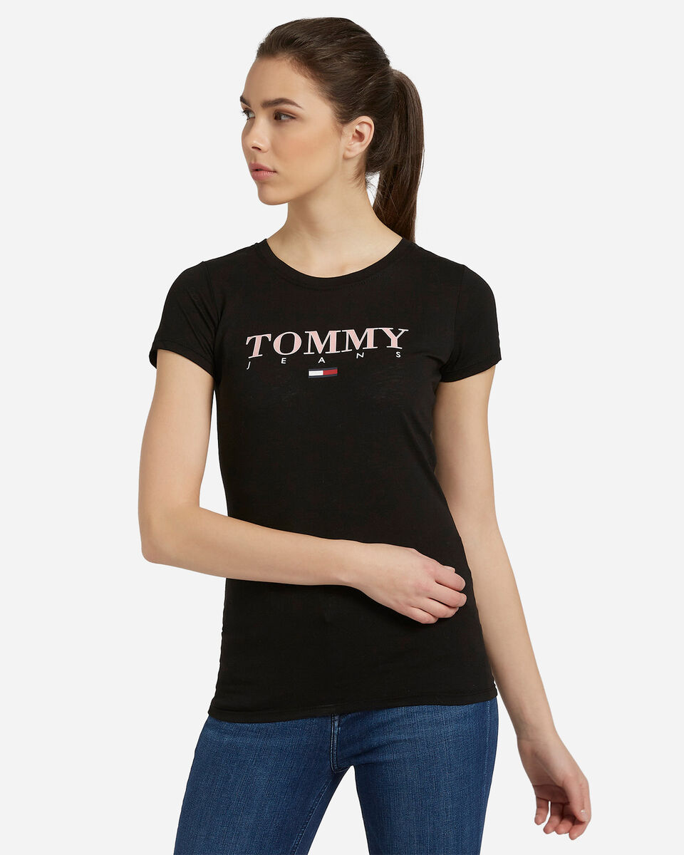  T-Shirt TOMMY HILFIGER ESSENTIAL SLIM W S4073586|BBU|XS scatto 0
