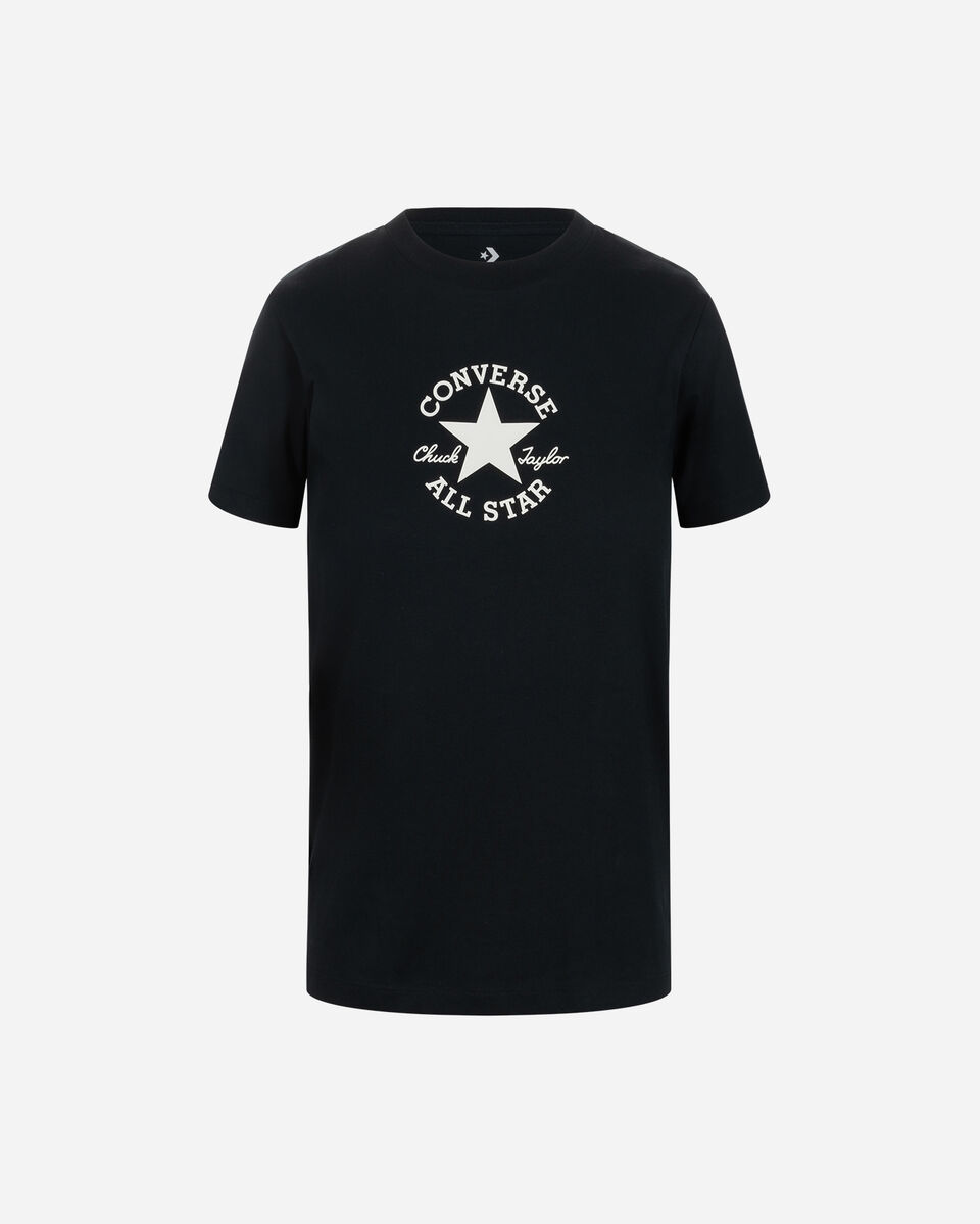  T-Shirt CONVERSE CHUCK REGULAR FIT W S5678977|001|XS scatto 0