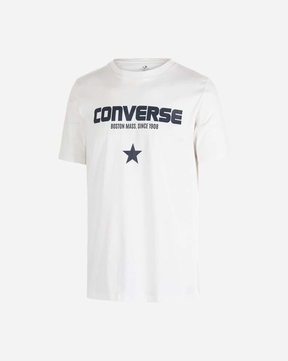  T-Shirt CONVERSE SCRIPT M S5549414 scatto 0