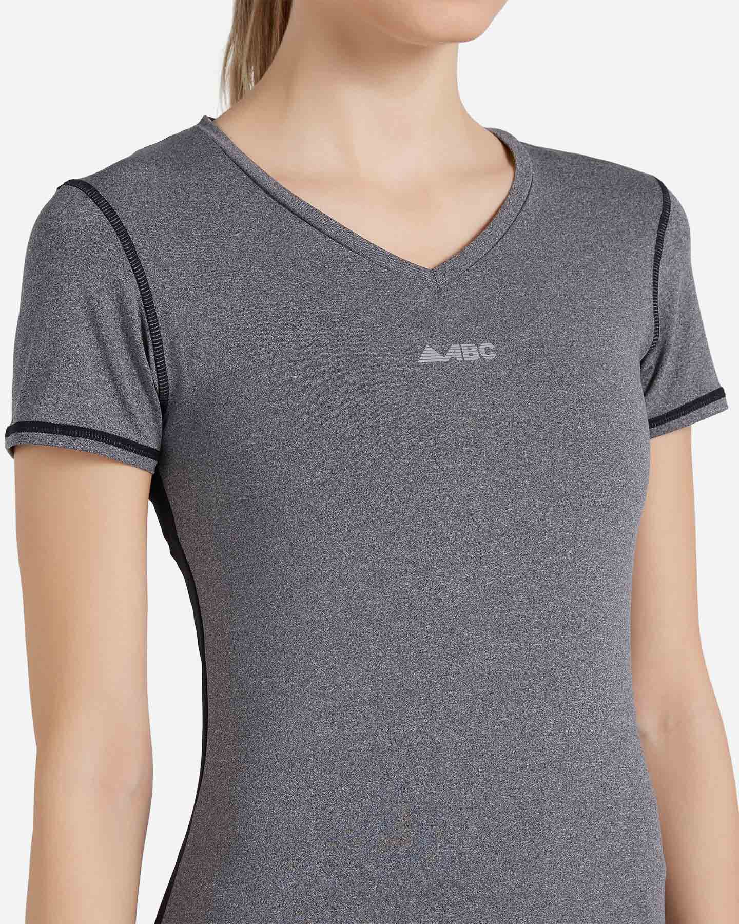  T-Shirt running ABC TECH V NECK W S4088089 scatto 4