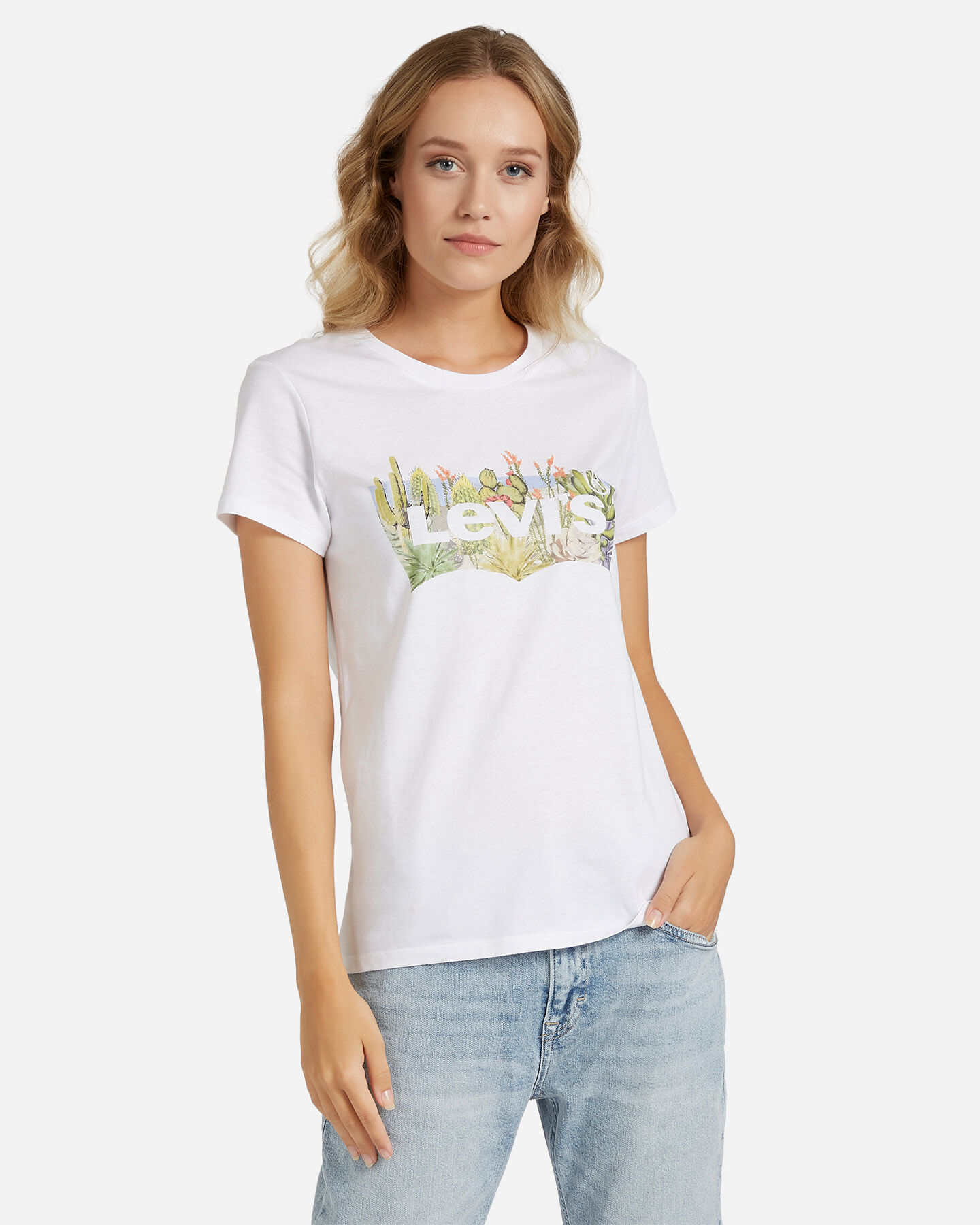  T-Shirt LEVI'S THE PERFECT TEE BOXTAB W S4083514|1063|XS scatto 0