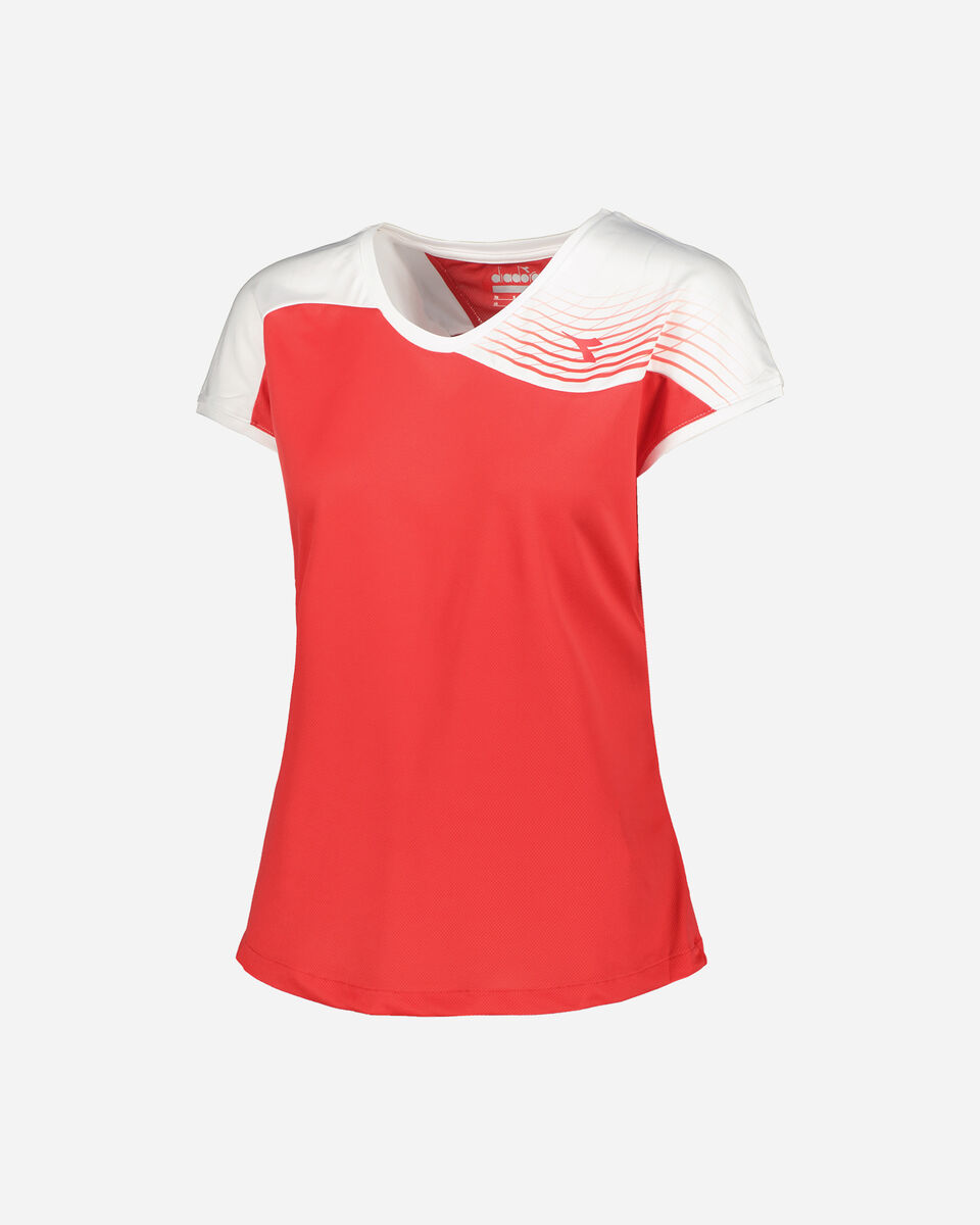  T-Shirt tennis DIADORA COURT W S5365566|45030|XS scatto 0