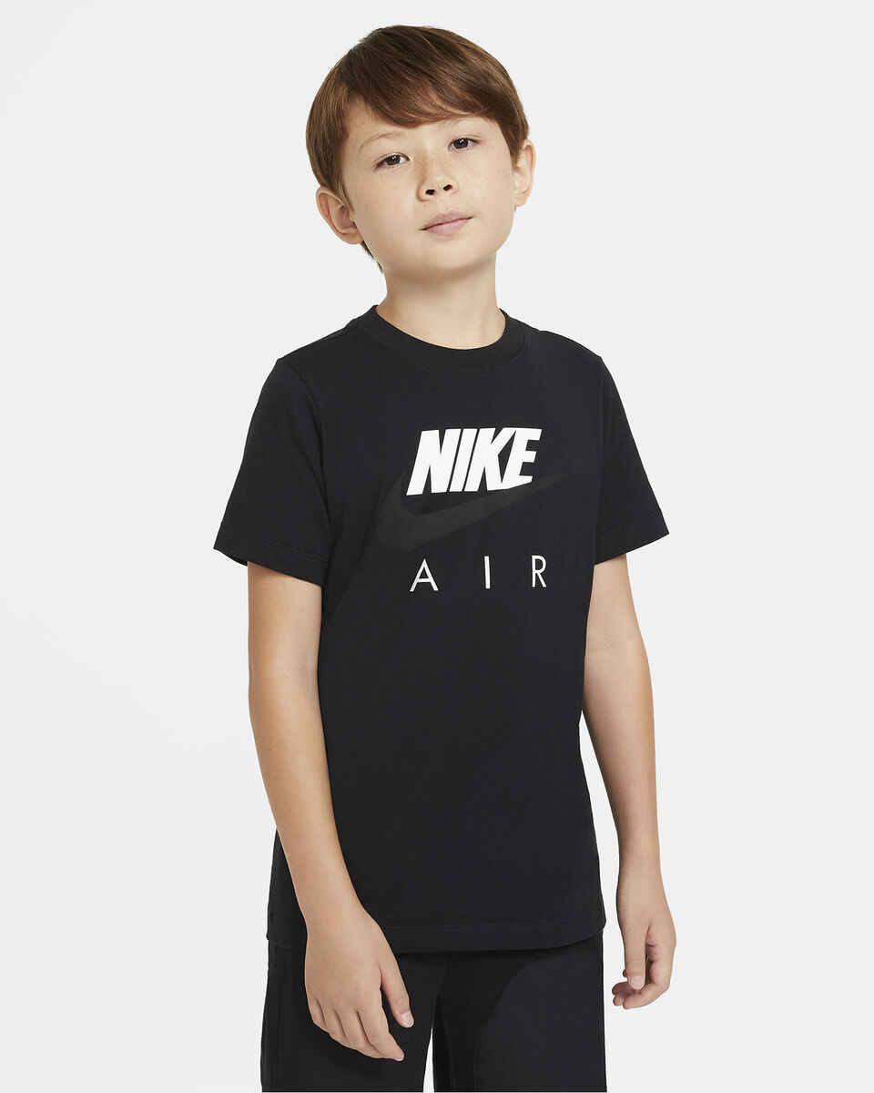  T-Shirt NIKE AIR SWOOSH JR S5223436|010|S scatto 2