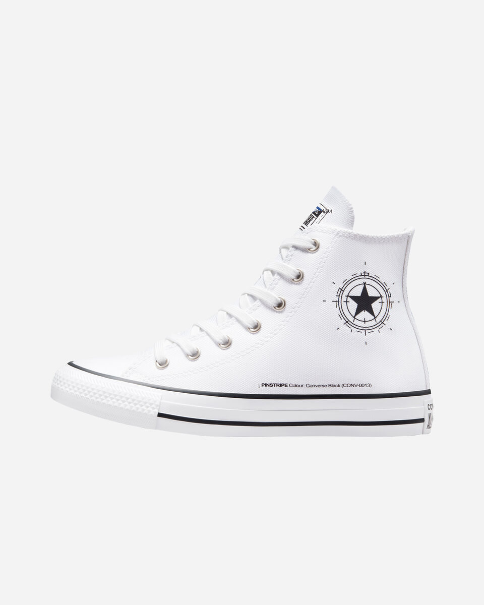  Scarpe sneakers CONVERSE CHUCK TAYLOR ALL STAR HIGH GS OPTICAL JR S5404583|102|3.5 scatto 5