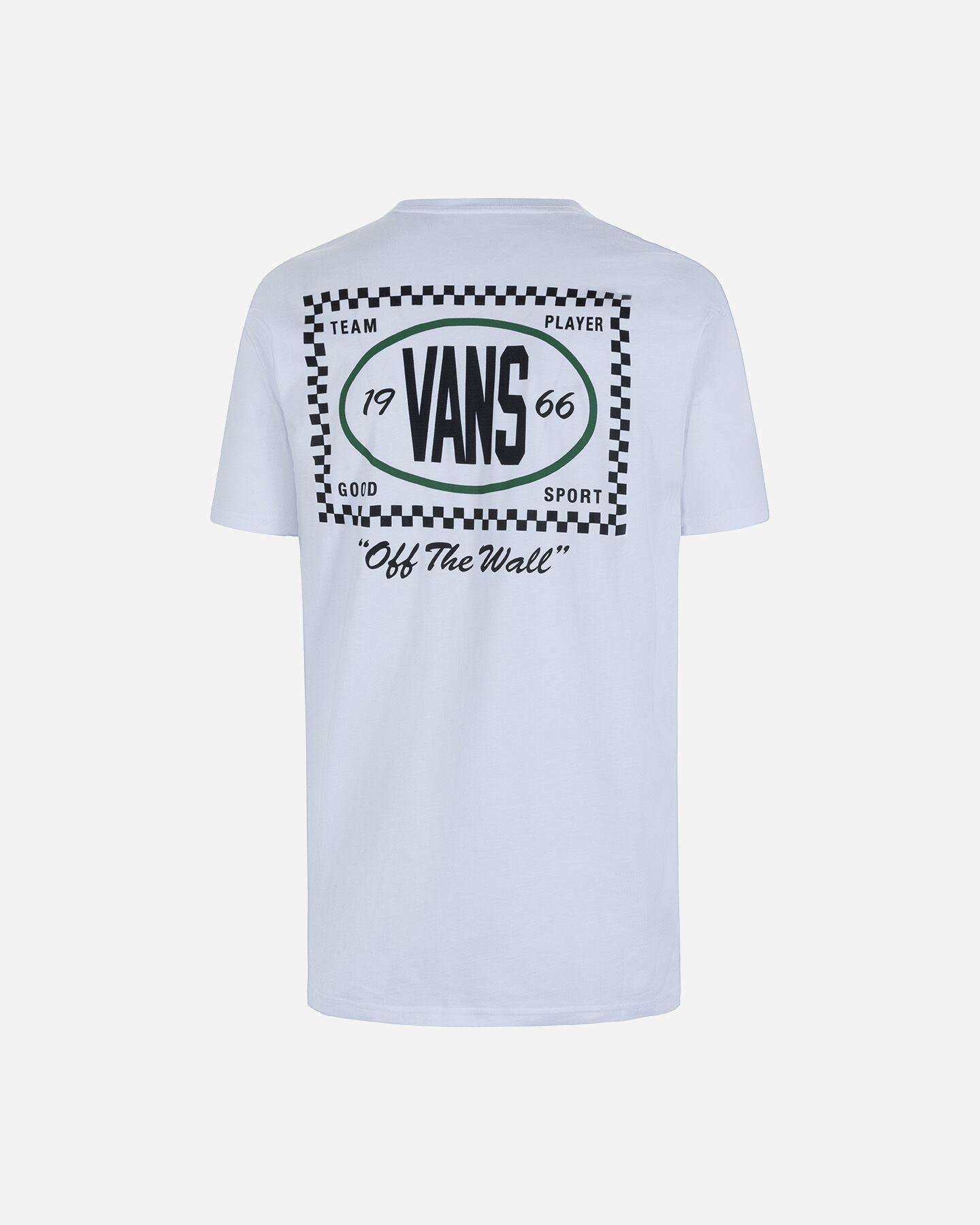  T-Shirt VANS CHECKERBOARD RETRO M S5555249|WHT|XS scatto 1