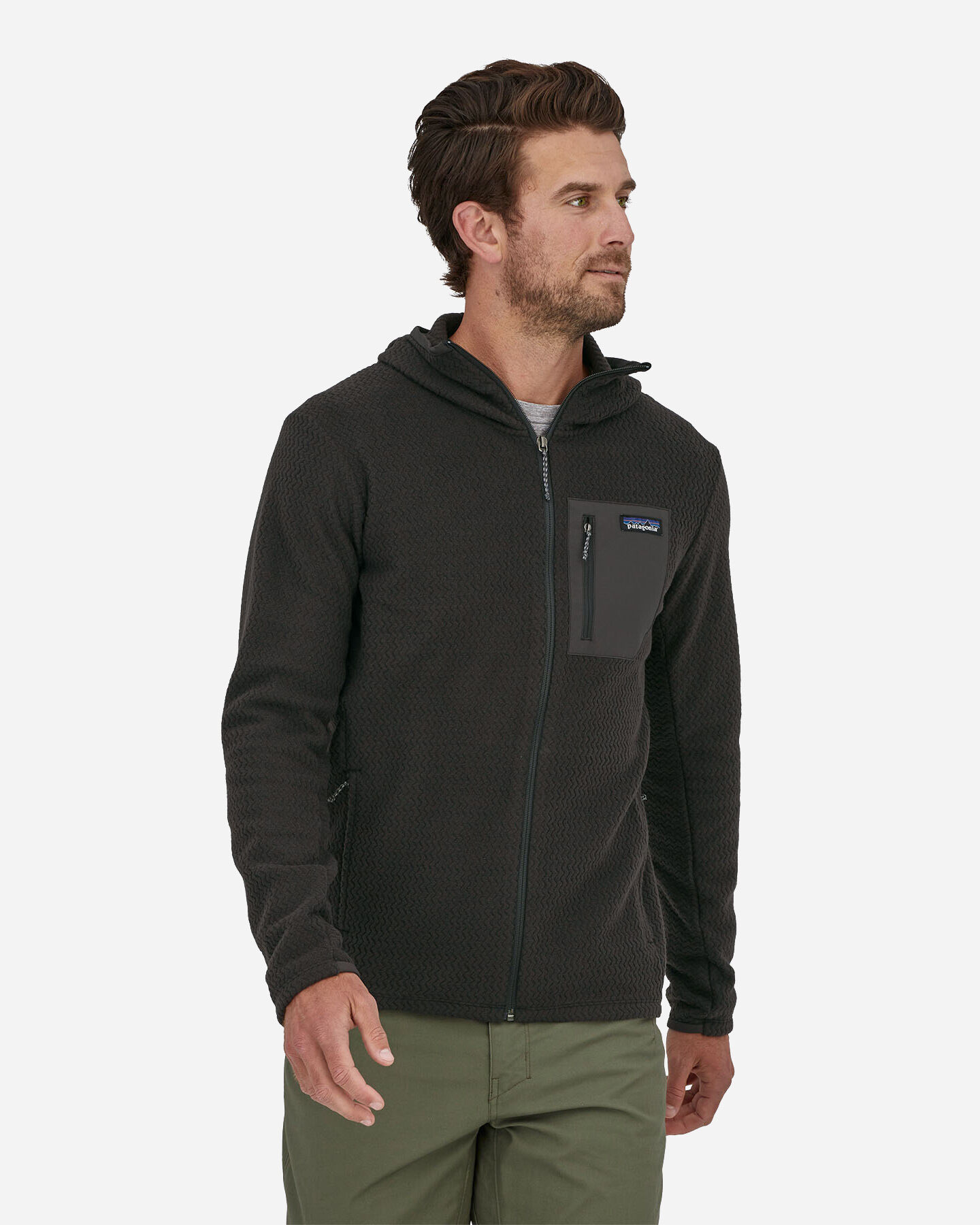  Pile PATAGONIA R1 AIR M S4097097|BLK|S scatto 0