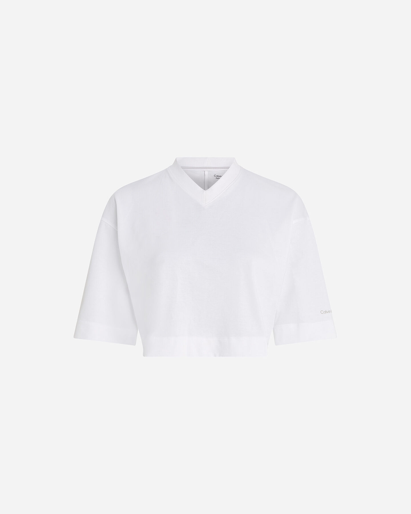  T-Shirt CALVIN KLEIN SPORT CROP W S4120141|YAF|XS scatto 0