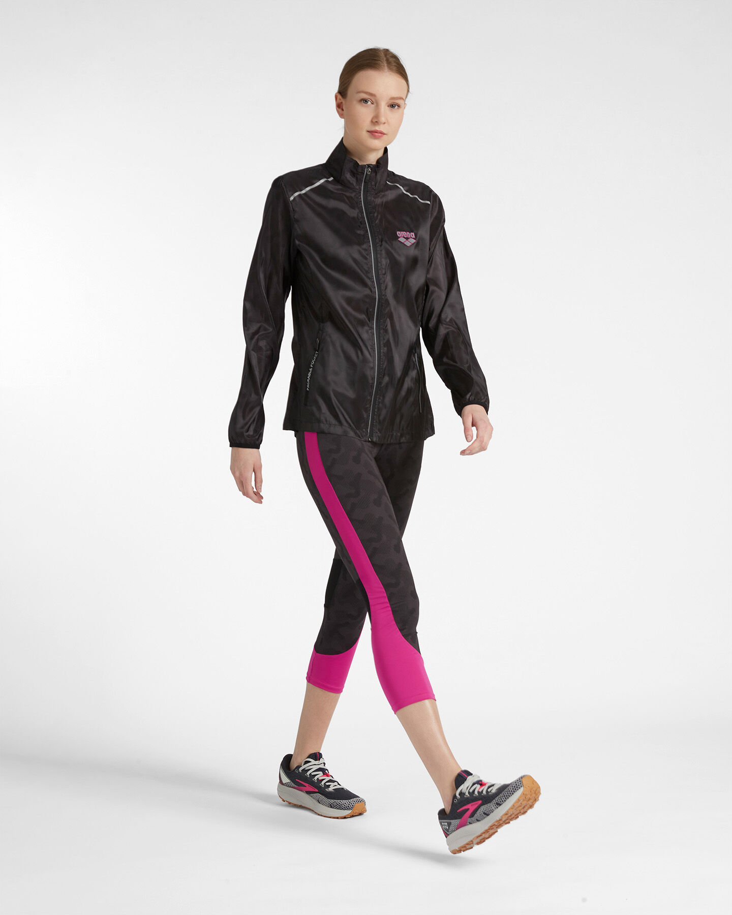  Giacca running ARENA ATHLETIC RUN W S4119695|AOP|XS scatto 3