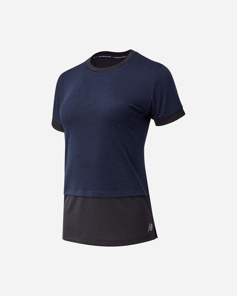  T-Shirt running NEW BALANCE IMPACT RUN HYBRID SS 2.0 W S5290390|-|XS* scatto 0