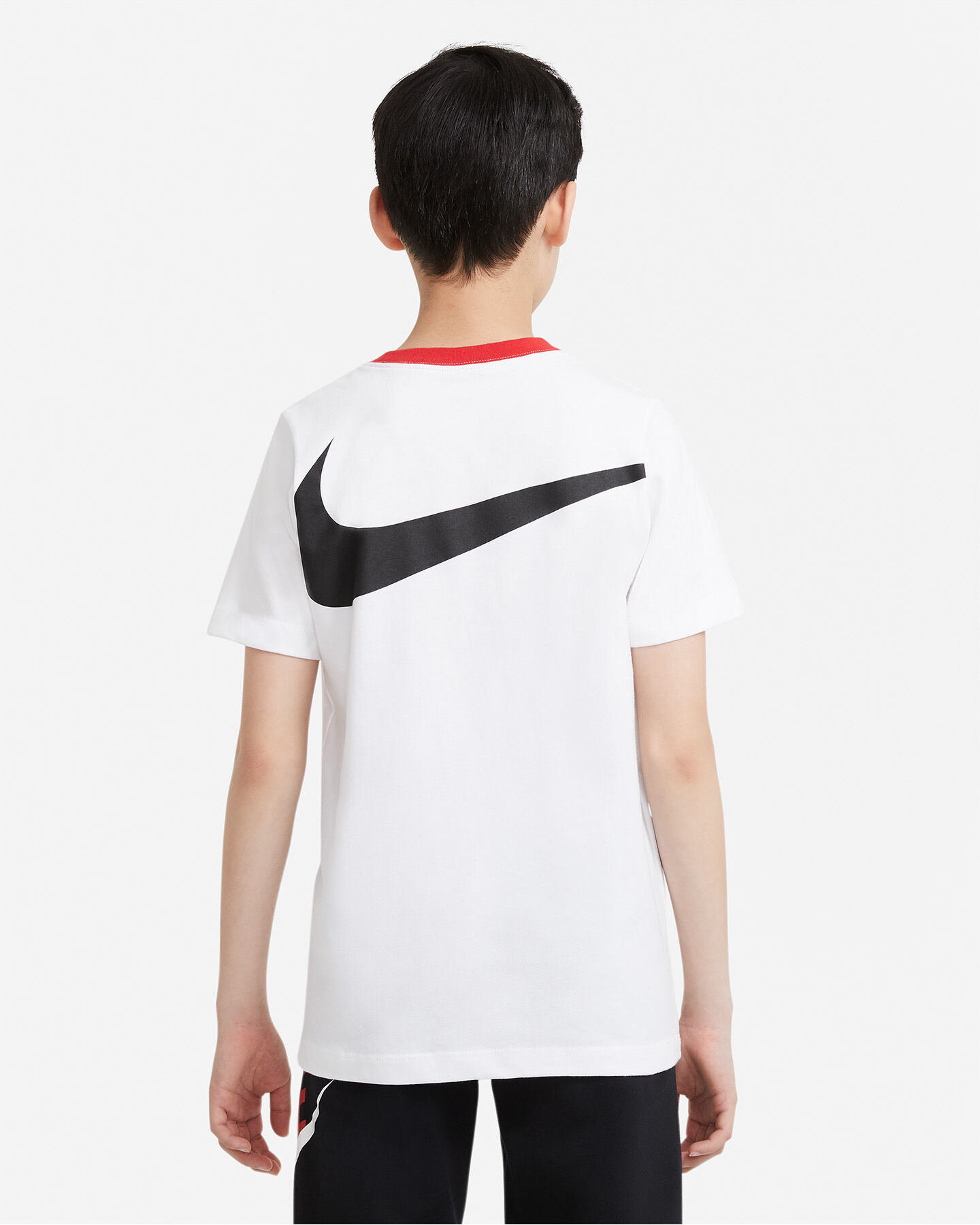  T-Shirt NIKE BIG SWOOSH BACK JR S5270253|100|S scatto 1