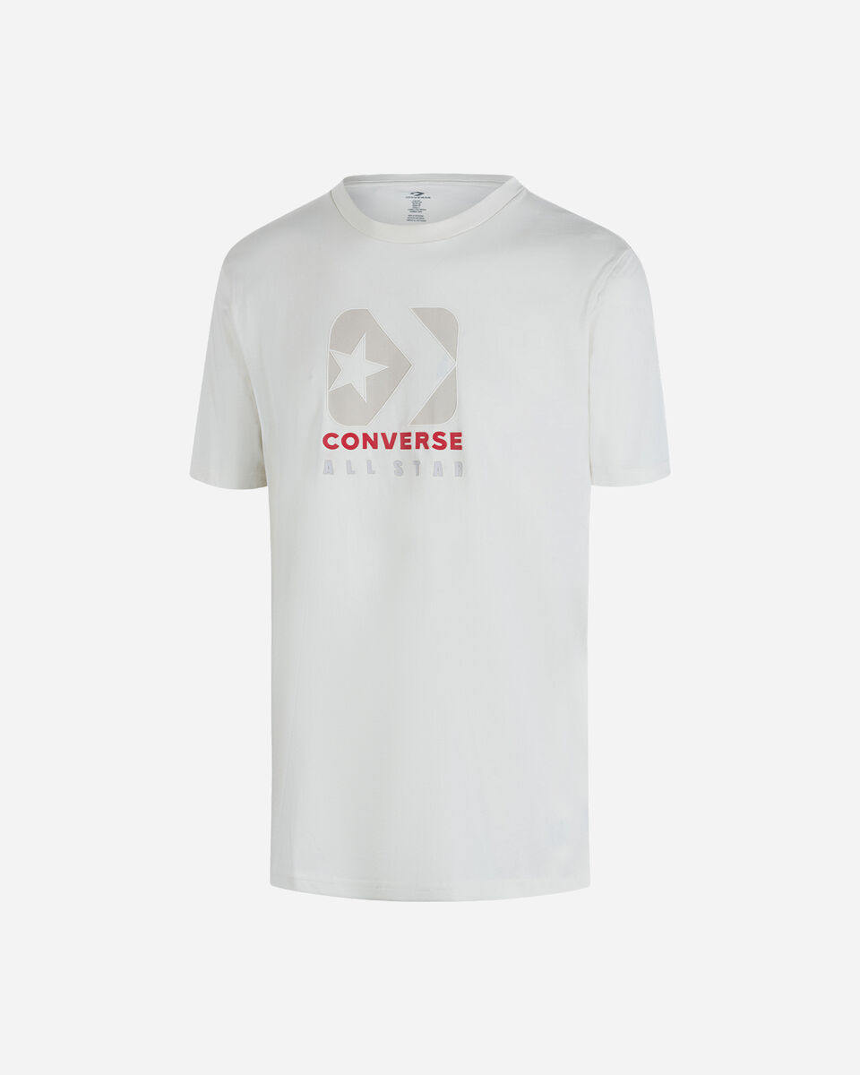  T-Shirt CONVERSE SQUARE LOGO M S5609568|281|XL scatto 0