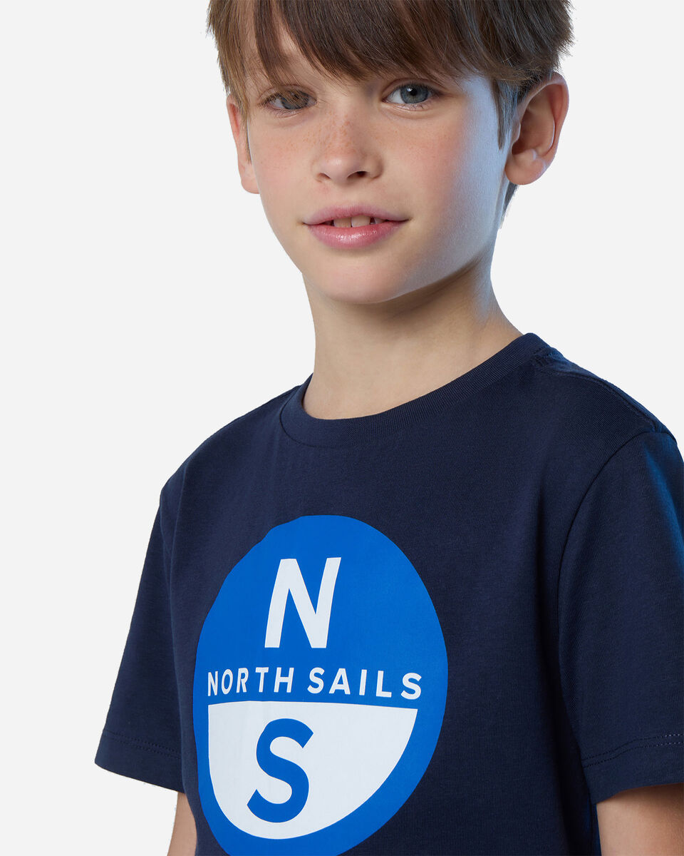 T-Shirt NORTH SAILS NEW LOGO CLASSIC JR S5684028|0802|8 scatto 4