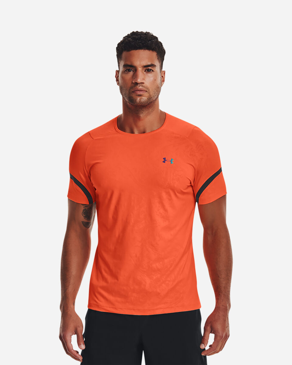  T-Shirt training UNDER ARMOUR RUSH 2.0 EMBOSS M S5390424|0825|SM scatto 2