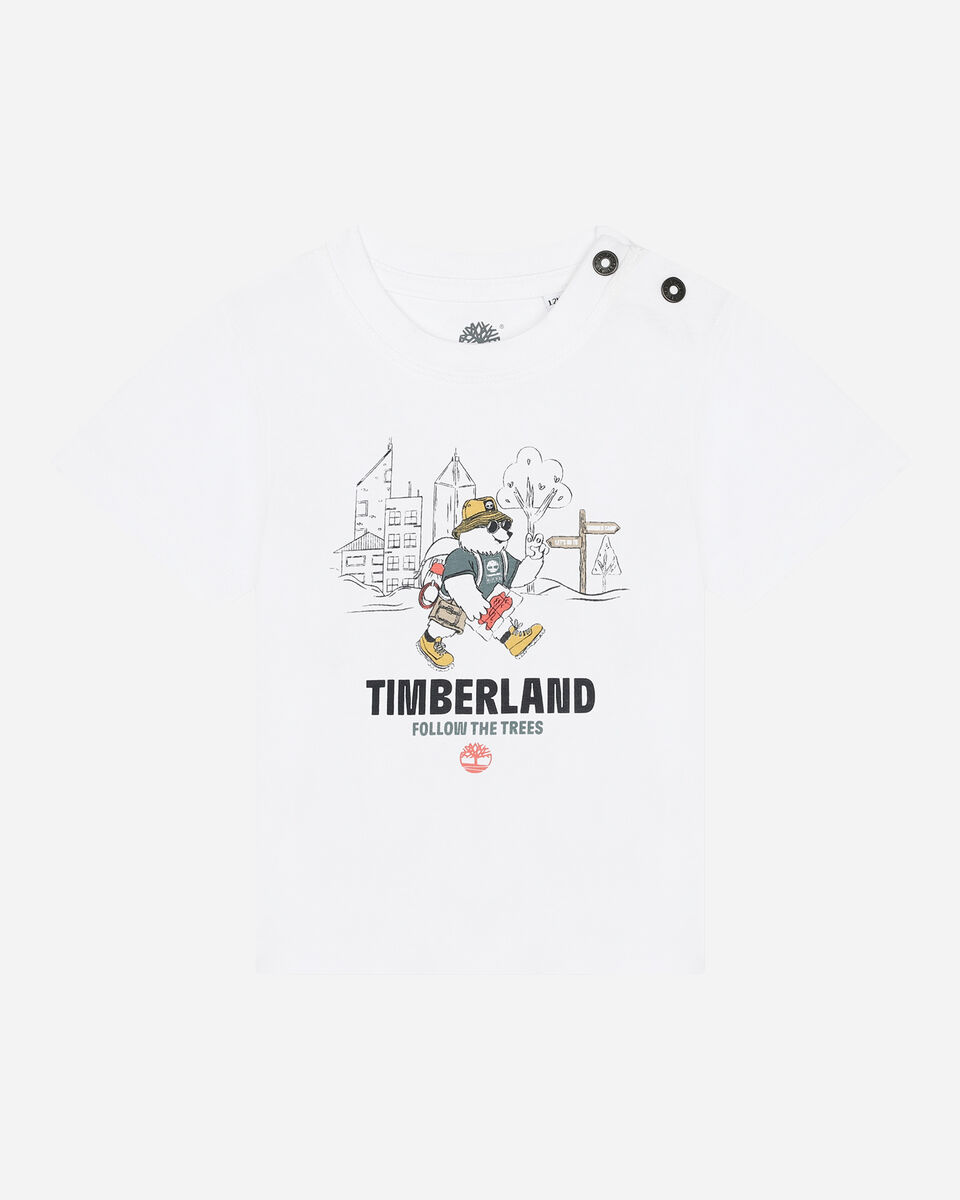  T-Shirt TIMBERLAND CUTE BEAR JR S4131422|10P|18M scatto 0