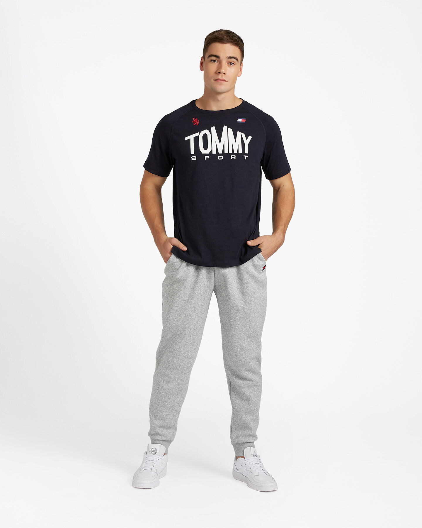  T-Shirt TOMMY HILFIGER ICON BIG LOGO M S4082457|DW5|SM scatto 1