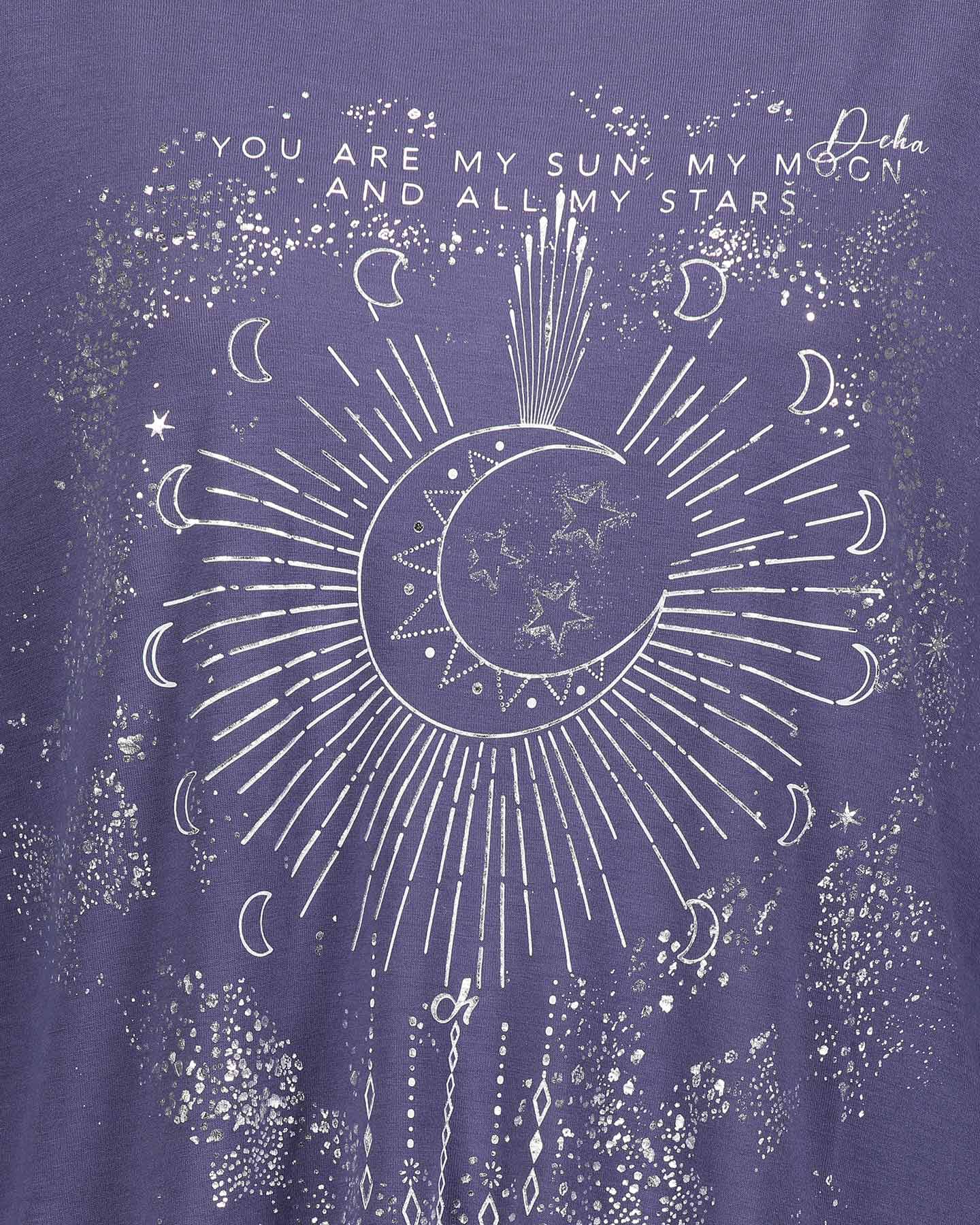  T-Shirt DEHA SUN MOON STARS W S4075420|18430|XS scatto 2