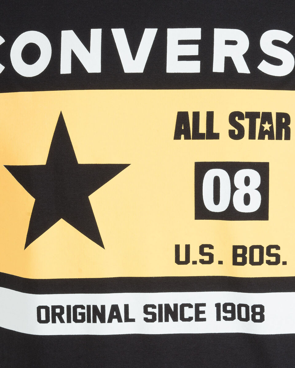  T-Shirt CONVERSE HERITAGE M S5244065|001|L scatto 2
