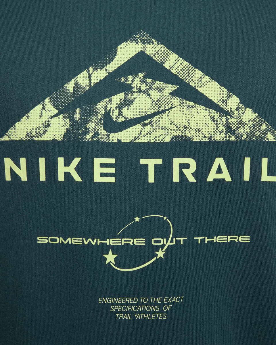  T-Shirt running NIKE TRAIL DRI FIT M S5620505|328|S scatto 2