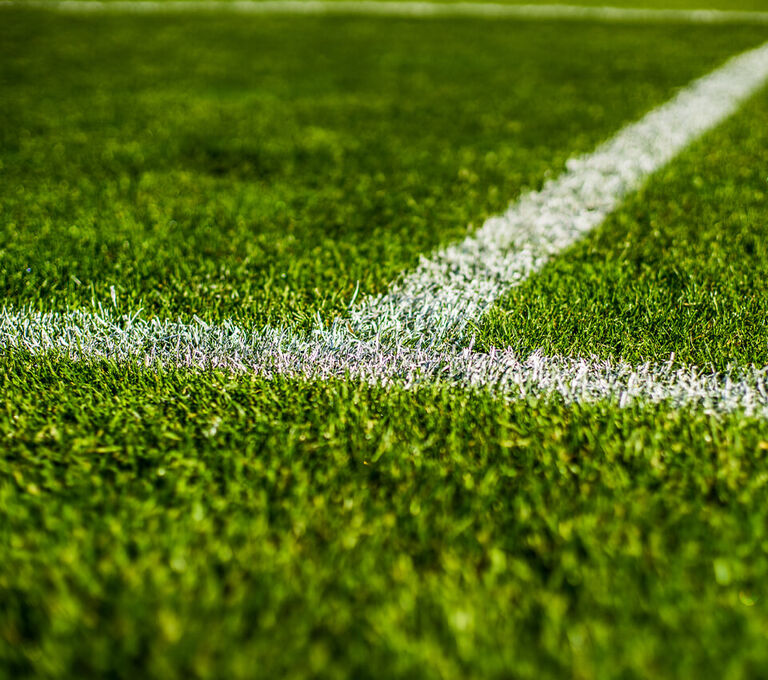 Campo da calcio in erba sintetica