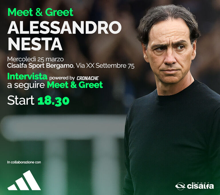 Dettagli evento Meet & Greet Alessandro Nesta